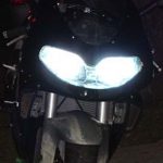 Xenon ljus i Polen Stettin